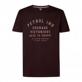 тениска,мъжки,тениски,petrol,industries,m,3040,tsr150,short,sleeve,t,shirt,dark,burgundy,(brown)