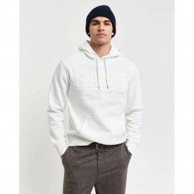 суичър,мъжки,пуловери,gant,2015084,hoodie,white