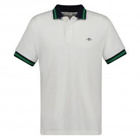 мъжки,блузи,с,яка,gant,2042013,short,sleeve,polo,white,(eggshell)