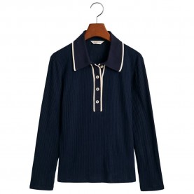 дамски,блузи,с,яка,gant,4201269,long,sleeve,polo,blue