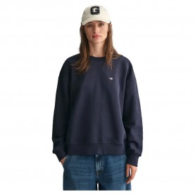 блуза,дамски,блузи,gant,4201414,sweatshirt,blue,(evening,blue)