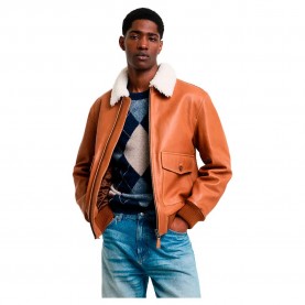 яке,мъжки,якета,gant,7006461,leather,jacket,brown