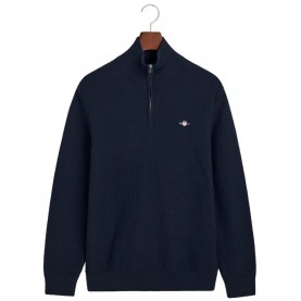 блуза,мъжки,пуловери,gant,8030214,half,zip,sweater,blue,(evening,blue)