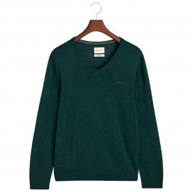 блуза,мъжки,пуловери,gant,8050209,v,neck,sweater,tartan,green,(green)