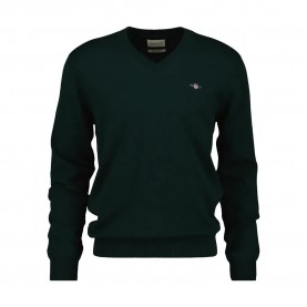 Блуза Gant 8060069 v neck sweater - Green (Tartan Green) блуза,мъжки,пуловери,gant,8060069,v,neck,sweater,green,(tartan,green)
