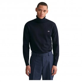 блуза,мъжки,пуловери,gant,classic,high,neck,sweater,evening,blue,(blue)