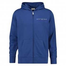 блуза,мъжки,пуловери,gant,printed,graphic,full,zip,sweatshirt,vintage,blue,(blue)