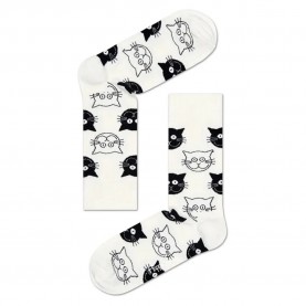 чорапи,мъжки,чорапи,happy,socks,cat,socks,white,(white)
