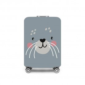 други,аксесоари,wellhome,cutie,cat,suitcase,cover,clear,(multicolored)