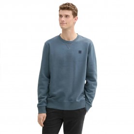 блуза,мъжки,пуловери,tom,tailor,1043999,crewneck,sweatshirt,blue