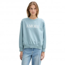 блуза,дамски,блузи,tom,tailor,1044137,crewneck,sweatshirt,blue