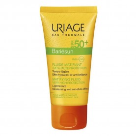 козметика,за,защита,от,слънце,uriage,bariesun,fluide,mat,spf50,50ml,sunscreen,yellow