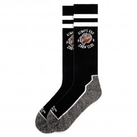 чорапи,дамски,чорапи,american,socks,snow,club,long,socks,black,(black)