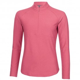 блуза,дамски,блузи,green,lamb,meredith,half,zip,sweatshirt,blush,(pink)