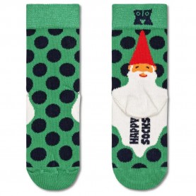 чорапи,детски,чорапи,hs,by,happy,socks,santas,beard,crew,socks,green