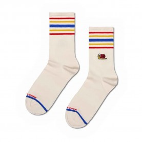 чорапи,мъжки,чорапи,hs,by,happy,socks,snail,3,4,crew,socks,beige