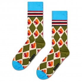 чорапи,мъжки,чорапи,hs,by,happy,socks,squirrel,arg,yearsle,long,socks,green,(turquoise)