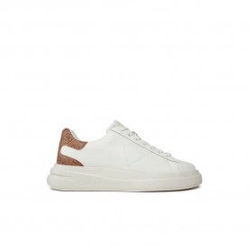 маратонки,мъжки,маратонки,guess,elba,leather,trainers,white