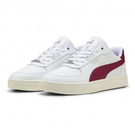 маратонки,мъжки,маратонки,puma,caven,2.0,lux,trainers,white,dark,crimson,warm,white,(white)
