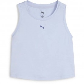 тениска,дамски,тениски,puma,cloudspun,sleeveless,t,shirt,cool,weather,heather,(blue)