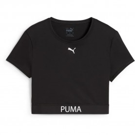 тениска,дамски,тениски,puma,strong,short,sleeve,t,shirt,black,(black)