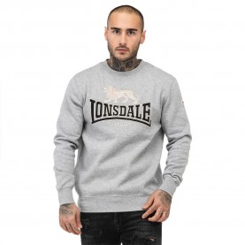 блуза,мъжки,пуловери,lonsdale,lawins,sweatshirt,grey,(marl,grey,black,grey)