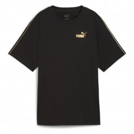 тениска,дамски,тениски,puma,ess,tape,minimal,gold,short,sleeve,t,shirt,black,(black)