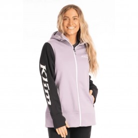 блуза,дамски,блузи,klim,visita,full,zip,sweatshirt,purple,(wisteria,black)