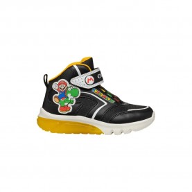 маратонки,детски,маратонки,geox,mid,top,ciberdron,trainers,black,yellow,(multicolor)