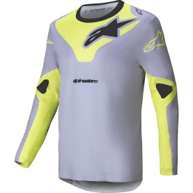тениска,мъжки,тениски,alpinestars,racer,veil,long,sleeve,t,shirt,grey,yellow,fluor,(grey)