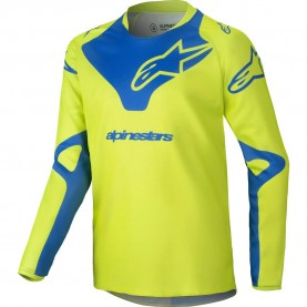 тениска,детски,тениски,alpinestars,racer,veil,long,sleeve,t,shirt,yellow,fluor,blue,(yellow)