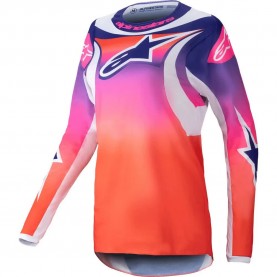 тениска,дамски,тениски,alpinestars,stella,fluid,wurx,long,sleeve,t,shirt,orange,(multicolor,white)