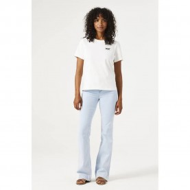 дънки,дамски,панталони,garcia,celia,flare,super,jeans,white