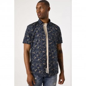риза,с,къс,ръкав,дамски,блузи,дамски,ризи,garcia,d51090,short,sleeve,shirt,blue
