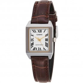 часовник,часовници,casio,ltp,v007l,7b2,woman,watch,brown,(silver,grey)