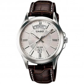 часовник,часовници,casio,mtp,1381l,7a,watch,brown
