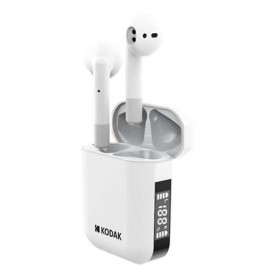 слушалки,слушалки,kodak,ultra,610s+,tws,wireless,earphones,white,(white)
