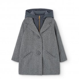 Анорак Boboli Cloth parka - Grey (Anthracite) анорак,мъжки,якета,boboli,cloth,parka,grey,(anthracite)