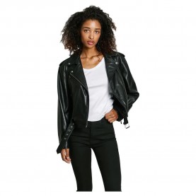 яке,дамски,якета,и,палта,pepe,jeans,franka,leather,jacket,black