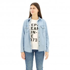 риза,с,дълъг,ръкав,дамски,блузи,дамски,ризи,pepe,jeans,pl304894,long,sleeve,shirt,denim,pg5,(blue)