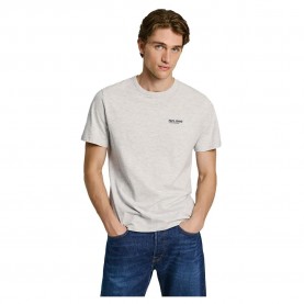 Тениска Pepe jeans Samoa short sleeve T-shirt - Grey (Light Grey Marl) тениска,мъжки,тениски,pepe,jeans,samoa,short,sleeve,t,shirt,grey,(light,grey,marl)