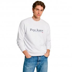 Блуза Pepe jeans Sean sweatshirt - White (White) блуза,мъжки,пуловери,pepe,jeans,sean,sweatshirt,white,(white)