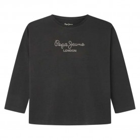 тениска,детски,тениски,pepe,jeans,vita,long,sleeve,t,shirt,black,(black)