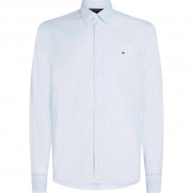 риза,с,дълъг,ръкав,мъжки,ризи,tommy,hilfiger,flex,micro,foulard,sf,long,sleeve,shirt,blue