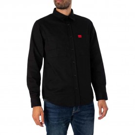 риза,с,дълъг,ръкав,мъжки,ризи,hugo,egrin,10261043,long,sleeve,shirt,black