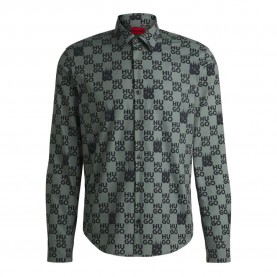 риза,с,дълъг,ръкав,мъжки,ризи,hugo,ermo,10268443,long,sleeve,shirt,open,green,(green)