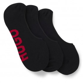 чорапи,мъжки,чорапи,hugo,sl,logo,10271636,socks,3,pairs,black