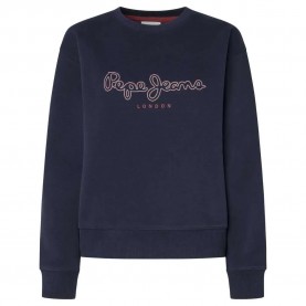 блуза,дамски,блузи,pepe,jeans,pl581460,sweatshirt,blue