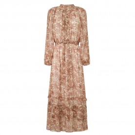 рокля,дамски,поли,и,рокли,pepe,jeans,pl953597,long,sleeve,long,dress,brown
