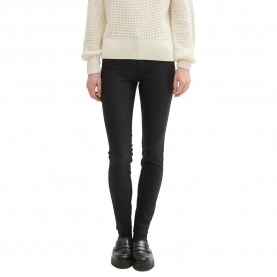 Панталони Tom tailor 1043333 Nela pants - Black (Coated Black Denim) панталони,мъжки,панталони,дамски,панталони,tom,tailor,1043333,nela,pants,black,(coated,black,denim)